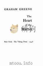 THE HEART OF THE MATTER（1948 PDF版）