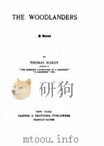THE WOODLANDERS PDF电子版封面 THOMAS HARDY