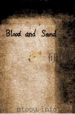 BLOOD AND SAND 1922 PDF电子版封面