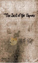 THE LAST OF THE BARONS（1923 PDF版）