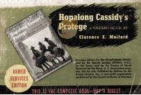 HOPALONG CASSIDY‘S PROTEGE PDF电子版封面 CLARENCE E.MULFORD