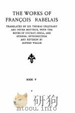 THE FIFTH AND LAST BOOK OF THE HEROIC DEEDS AND SAYINGS OF THE GOOD PANTAGRUEL VOL.V（ PDF版）