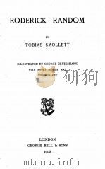 RODERICK RANDOM 1908 PDF电子版封面