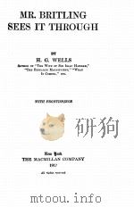 MR. BRITLING SEES IT THROUGH（1917 PDF版）