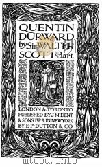 QUENTIN DURWARD（1924 PDF版）