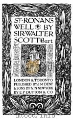 ST. RONAN‘S WELL（1921 PDF版）