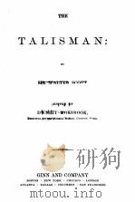 TALISMAN 1885 PDF电子版封面 WALTER SCOTT
