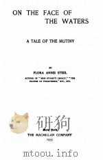 ON THE FACE OF THE WATERS（1933 PDF版）
