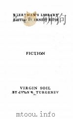 VIRGIN SOIL PDF电子版封面 IVAN S. TURGENEV
