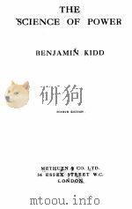 THE SCIENCE OF POWER（1918 PDF版）