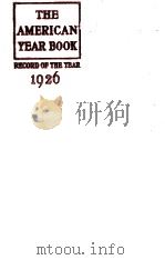 THE AMERICAN YEAR BOOK  1926（1927 PDF版）