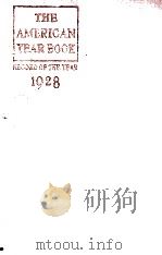 THE AMERICAN YEAR BOOK  1928（1929 PDF版）
