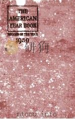 THE AMERICAN YEAR BOOK  1930（1931 PDF版）