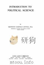 INTRODUCTION TO POLITICAL SCIENCE（1910 PDF版）