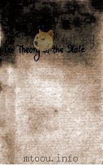 THE THEORY OF THE STATE（1921 PDF版）