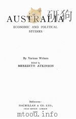 AUSTRALIA（1920 PDF版）