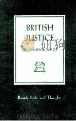BRITISH JUSTICE（1940 PDF版）