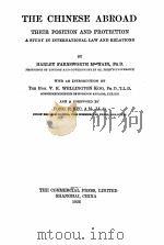 THE CHINESE ABROAD（1926 PDF版）
