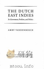 THE DUTCH EAST INDIES（1944 PDF版）