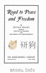 ROAD TO PEACE AND FREEDOM（1943 PDF版）