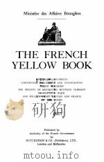 THE FRENCH YELLOW BOOK 1938-1939 PDF电子版封面