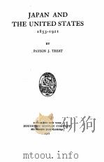 JAPAN AND THE UNITED STATES（1921 PDF版）