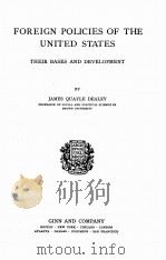 FOREIGN POLICIES OF THE UNITED STATES（1926 PDF版）