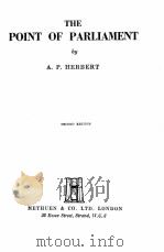 THE POINT OF PARLIAMENT（1947 PDF版）