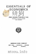 ESSENTIALS OF ECONOMICS（1928 PDF版）