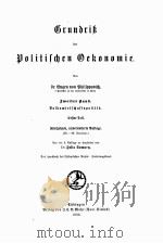 CRUNDRIB DER POLITIFCHEN ECKONOMIC 1923 PDF电子版封面