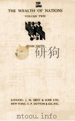 THE WEALTH OF NATIONS VOLUME TWO（1947 PDF版）