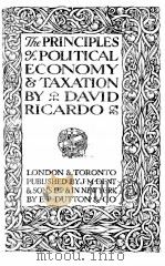 THE PRINCIPLES OF POLITICAL ECONOMY & TAXATION（1926 PDF版）