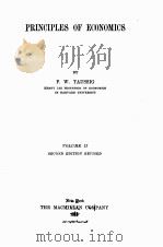 PRINCIPLES OF ECONOMICS VOLUME 2 SECOND EDINION REVISED（1915 PDF版）