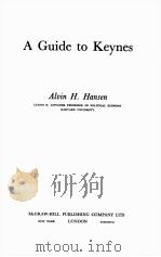 A GUIDE TO KEYNES（1953 PDF版）
