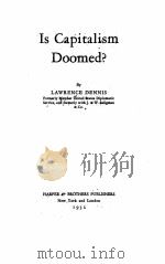 IS CAPITALISM DOOMED（1932 PDF版）