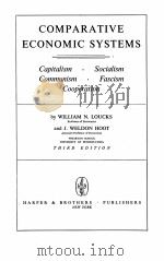 COMPARATIVE ECONOMIC SYSTEMS THIRD EDITION（1948 PDF版）