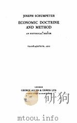 ECONOMIC DOCTRINE AND METHOD 1954 PDF电子版封面