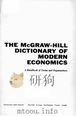 THE MCGRAW-HILL DICTIONARY OF MODERN ECONOMICS 1965 PDF电子版封面