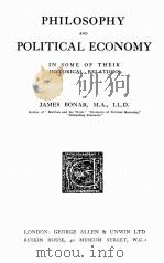 PHILOSOPHY AND POLITICAL ECONOMY（1927 PDF版）
