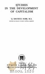 STUDIES IN THE DEVELOPMENT OF CAPITALISM（1950 PDF版）