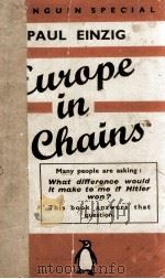 A PENGUIN SPECIAL EUROPE IN CHAINS（1940 PDF版）