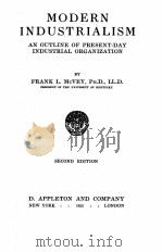 MODERN INDUSTRIALISM SECOND EDITION（1923 PDF版）