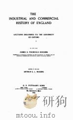 THE INDUSTRIAL AND COMMERCIAL HISTORY OF ENGLAND（1892 PDF版）