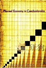 PLANNED ECONOMY IN CZECHOSLOVAKIA 1949 PDF电子版封面