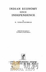 INDIAN ECONOMY SINCE INDEPENDENCE（1958 PDF版）