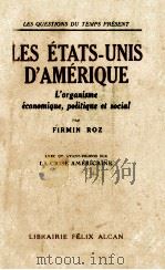 LES ETATS-UNIS D‘AMERIQUE 1935 PDF电子版封面