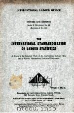 THE INTERNATIONAL STANDARDISATION OF LABOUR STATISTICS（1943 PDF版）