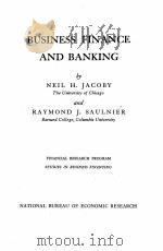 BUSINESS FINANCE AND BANKING（1947 PDF版）