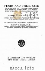 FUNDS AND THEIR USES（1922 PDF版）