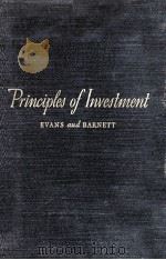 PRINCIPLES OF INVESTMENT（1940 PDF版）